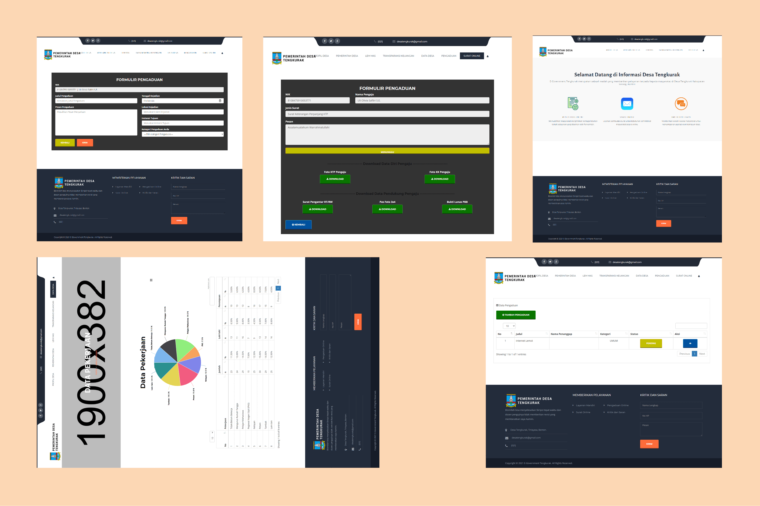 E-Government Tengkurak